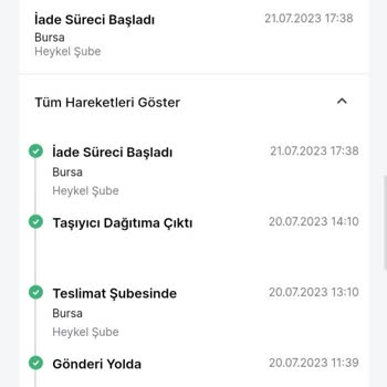 Trendyol Express Dağıtıcısının Evde Yoktunuz Yalanı