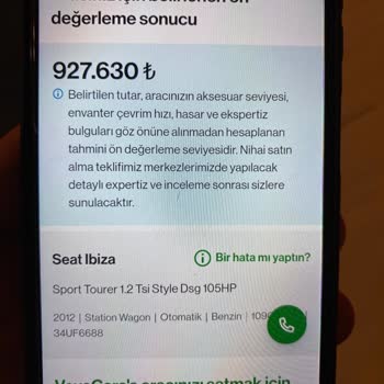 Vavacars Teklif Fiyatının Arkasında Durmaması