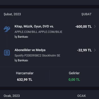 İş Bankası İzinsiz Alışveriş İşlemi