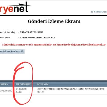 Kuryenet 1 Aydır Bekleyen Dağıtım