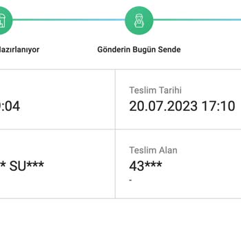 Watsons'un Kargo Teslim Etmeyi Becerememesi