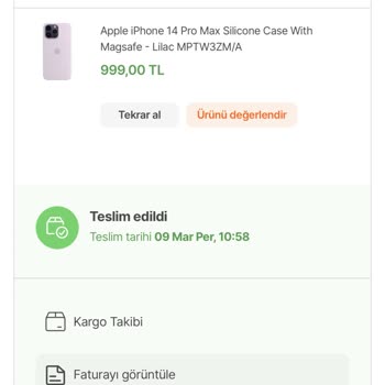 Hepsiburada Apple 14 Pro Max Lilac Silikon Kılıf