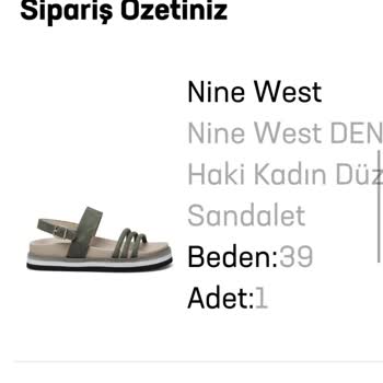 Nine West Farklı Ürün Yollamakta