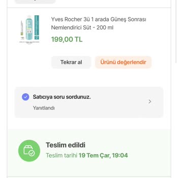 Hepsiburada Tekrarlanan Yanlış Siparişler