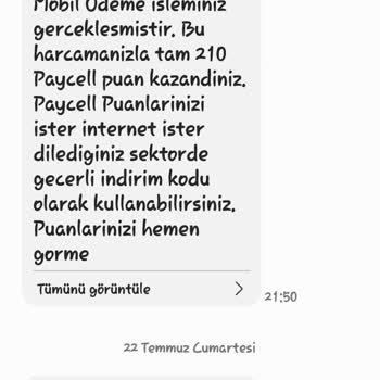 Turkcell Paycell Ortaklığının Haksız Ücret Yansıtması