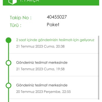 Kolay Gelsin Kargo Firması Şikayet