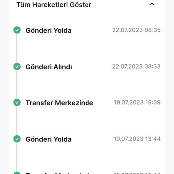 Trendyol Express Şikayet Çok Geç Geliyor