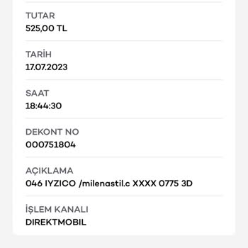 Sademce Butik Paramı Aldı Ürünümü Göndermedi