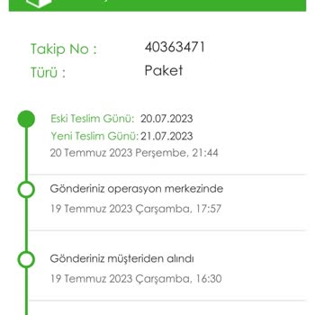 Kolay Gelsin 3 Gündür Kargom Gelmiyor
