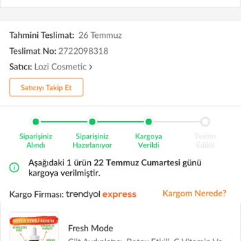 Trendyol Ve Satıcı Firmaların Kargo Problemleri