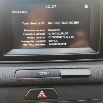 Naviextras ( Ve Kia Sportage) Harita Güncellemesi Haritaları Sildi