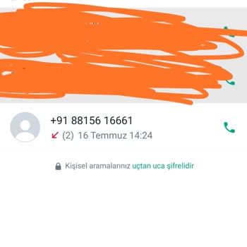 WhatsApp'ta Tanımadığım Numara Amazon Marketplace Diye Aradı