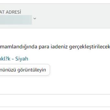 Amazon İade İçin Kargolama İşlemi