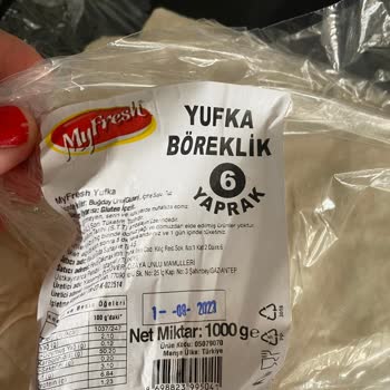 Migros My Fresh Bozuk Yufka