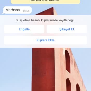WhatsApp'tan Gelen Yabancı Numaradan Mesaj