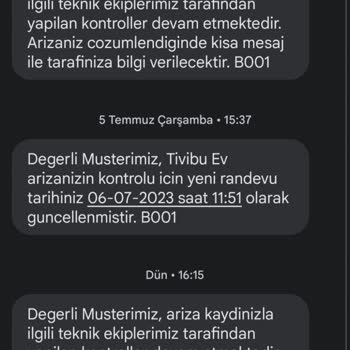 Tivibu 1 Aydır Bir İşlemi Yapamadı.