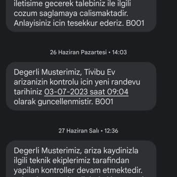Tivibu 1 Aydır Bir İşlemi Yapamadı.