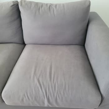 Repeated Stains on the Seat Cushions of a IKEA Vimle Three-Seat Sofa
