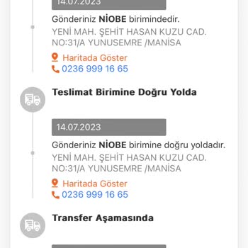 MNG Kargo Ürünün Şube De Bekliyor Olması