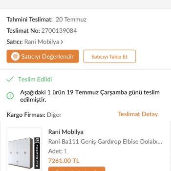 Trendyol Montajıx Sorumsuzluğu, Ürünün Montaj Takibinin Yapılmaması