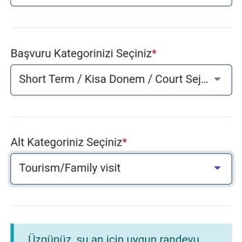 VFS Global Ankara Turistik Vize