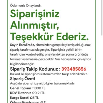 Sademce Instagram'dan Aldığım Ürün Gelmedi
