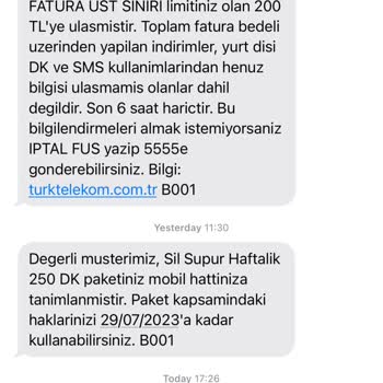 Freshio Fun ve Türk Telekom Tarafından Yanıltıldım
