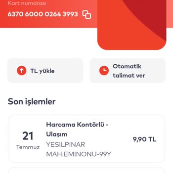 Belbim İstanbul Kart Ücretsiz Aktarma Dan Ücret Aldı.