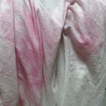 LCW Dream Marka Beyaz Gömleğin Çamaşır Suyuyla Yıkanınca Pembeleşmesi