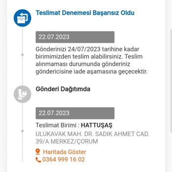 MNG Kargo Kargom Teslim Edilmedi