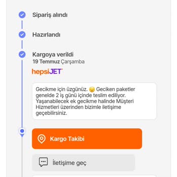 Hepsiburada Bluetooth Kulaklık Siparişi Problemi