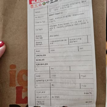 (Tıkla Gelsin Burger King) Eksik Ve Yanlış Ürün Gönderimi