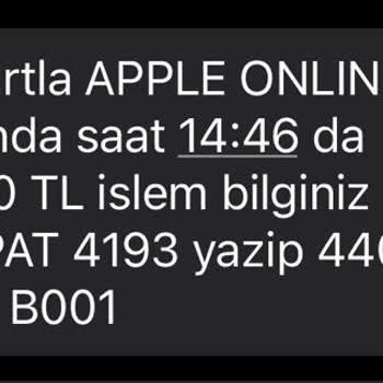 Apple Store Apple Online Store Dan İzinsiz Para Çekilmesi