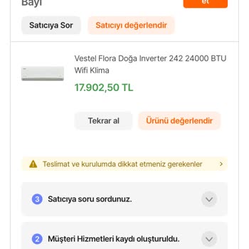 Vestel Klima Alanın Çektiği Çile