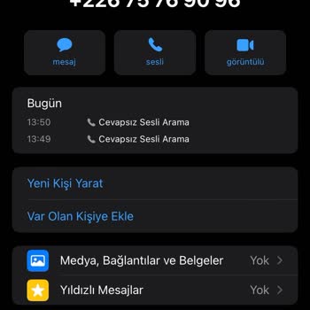 WhatsApp Temmuz Ayı İçerisinde +226, +234 Numaralarından İkişer Olarak Arandım?