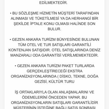 Boray Tour Hizmet İptali Ve Geç Para İadesi