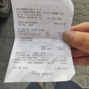 Şok Marketler Çürümüş Karpuz Satıyorlar İade Almıyorlar