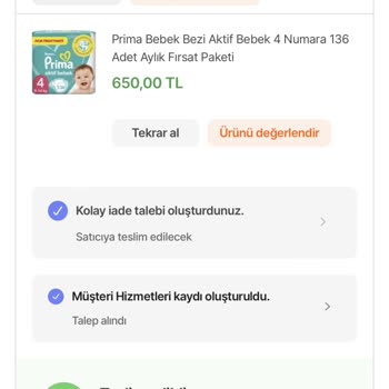 Hepsiburada İade Ettiğim Ürünü Kargoda Kaybedip Ücretini Ödemiyor.