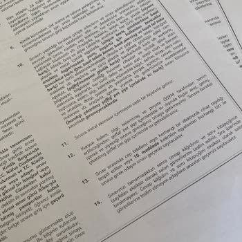 Foto Özen 15 Sayfa Siyah Beyaz Fotokopiye 60 TL Aldılar Bulanıktı Üstelik Yazık