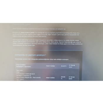 Trendyol'dan Steam Cüzdanı Alırken Yaşadığım Sorun