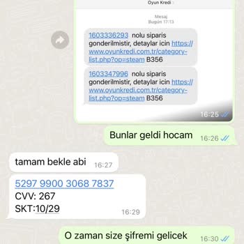 Trendyol'dan Steam Cüzdanı Alırken Yaşadığım Sorun