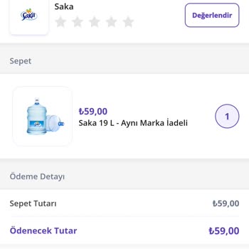 Getir Su Teslim Edildi Yazıyor Gelen Ürün Yok