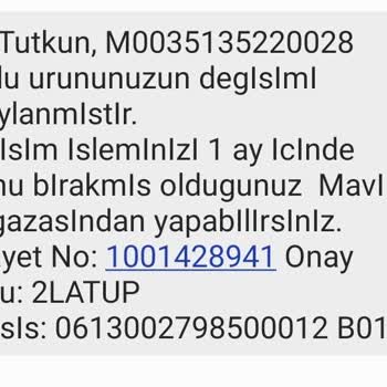 Mavi Olmayan Ürün İçin Fiyat Farkı İstemek