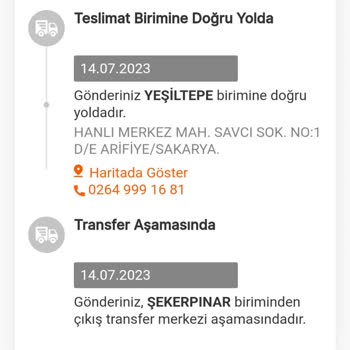 MNG Kargo Kargoyu 1 Haftadır Gezdiriyor. Adrese De Getirmiyor.