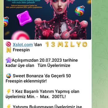 Xslot Sitesinden Telegram'da Aldatmaca Paylaşımlar