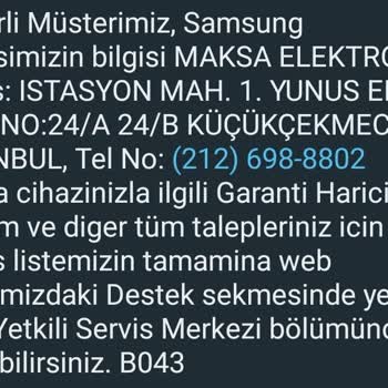 Samsung Klima Almak Pişmanlıktır.