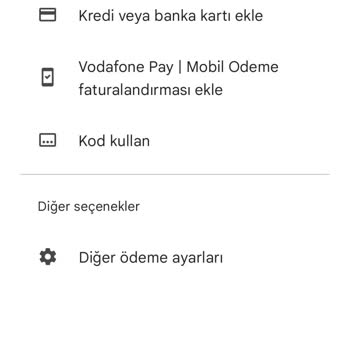Google Play Bakiyemi Kullanınca Hata Veriyor.