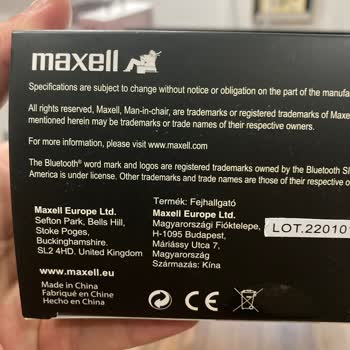 Maxell A101 Online Alışveriş Mağazası Müşteri Deneyimi