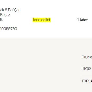 A101 Ürün Göndermiyor Kafasına Göre Siparişi İptal Ediyor