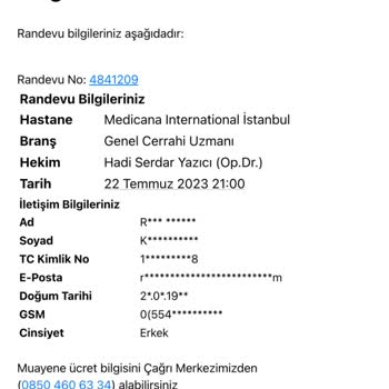 Medicana Hospitals Randevu Aldığım Doktor Hastanede Yok